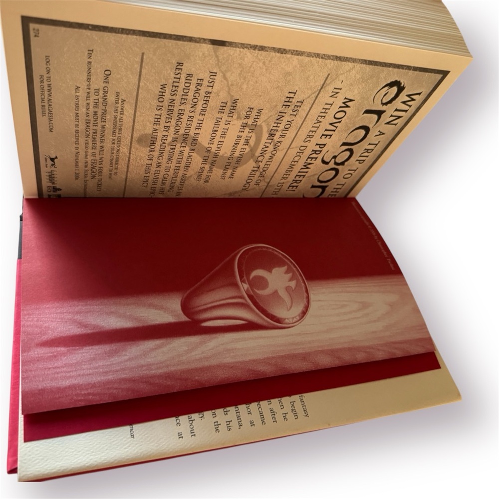 🛍️SALE🛍️INHERITANCE & ELDEST (Limited Edition) by Christopher Paolini (Set of 2) - Picture 14 of 16